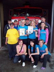 Vítězné foto vochovských hasiček z okrskové soutěže v Heřmanově Huti